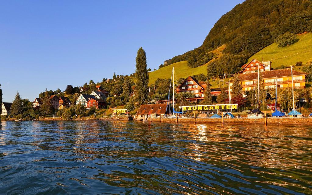 Gastehaus Baumgarten Otel Kehrsiten Dış mekan fotoğraf