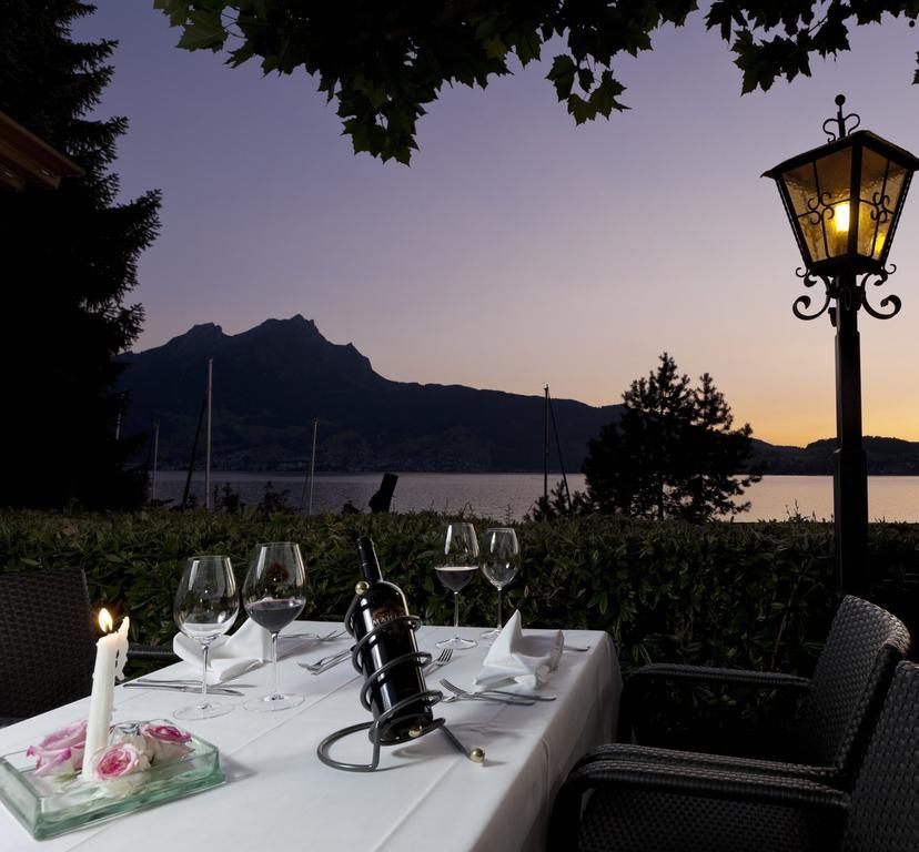 Gastehaus Baumgarten Otel Kehrsiten Dış mekan fotoğraf