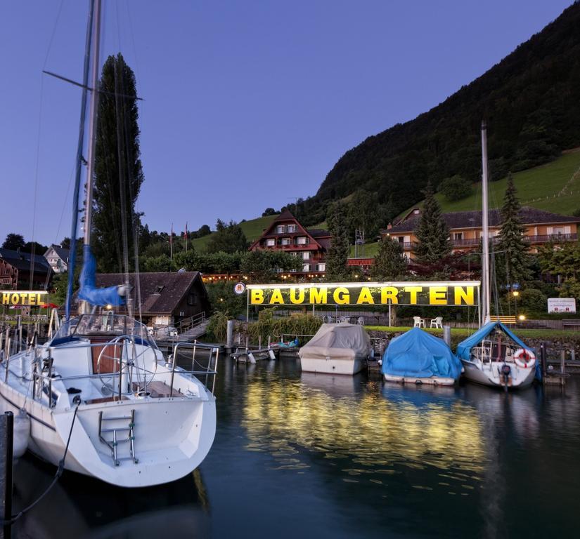 Gastehaus Baumgarten Otel Kehrsiten Dış mekan fotoğraf