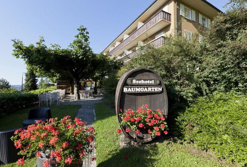 Gastehaus Baumgarten Otel Kehrsiten Dış mekan fotoğraf