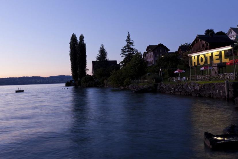 Gastehaus Baumgarten Otel Kehrsiten Dış mekan fotoğraf
