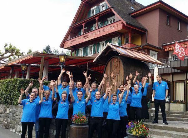 Gastehaus Baumgarten Otel Kehrsiten Dış mekan fotoğraf