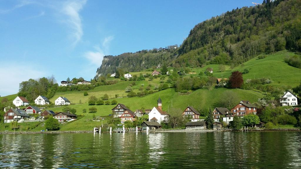 Gastehaus Baumgarten Otel Kehrsiten Dış mekan fotoğraf